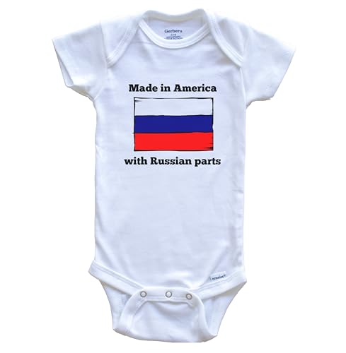 Russian American Baby Bodysuit Bundle (3 Piece Set)4