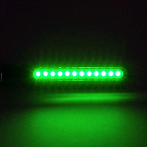 A4S AUTOMOTIVE & ACCESSORIES Universal Bike Indicator green Light LED Bulb Turn Signal Brake LED Lights Set of 4 for Hero Honda Bajaj Tvs Yamaha Suzuki Ktm Kawasaki & More