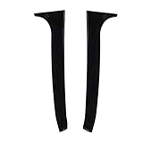 Color: negro brillante WZ 2 unids Coche Trasero Lado Spoiler Wing canards Splitter Trasero ala Cola Modificación de Accesorios para V-W Golf 6 MK6 GTI/GTI/GTD 08-13