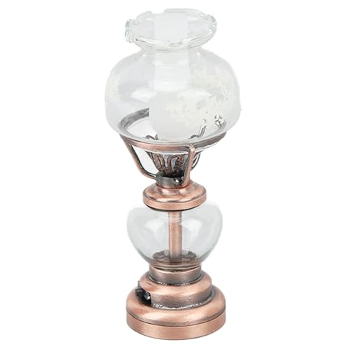 Lampe Chandelier Miniature Haute Précision à l'Échelle 1/12 avec Éclairage Autonome