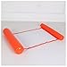 KIHJUTY Hamac Dossier Flottant Drainage de Drainage arrière-fauteut Plat Chaise Flottante lit canapé canapé Sport Outil Piscine Gonflable Multifonctionnel Flottant Flottant (Couleur : Orange)