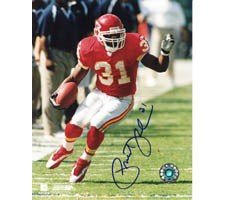 Priest Holmes Autographed 8x10 Photo