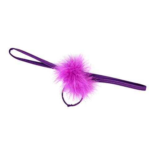 club bollywood BNF® Men Plush T-Back Underwear Low-Rise Thong Briefs Purple|Clothing Shoes & Accessories | Mens Clothing |Underwear|1 Piece of Mens Underwear-picture-10