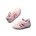 Onebary Traspirante all'uncinetto del bambino leggero bambino ragazza scarpe infanzia primavera autunno bambini appartamento scarpe bambini scarpe da corsa, rosa, 17 EU