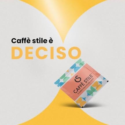Caffè Stile Capsule Compatibili con macchine A Modo Mio, 200 Pezzi, Il Gusto Italiano del Caffè