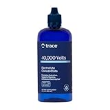 Trace Minerals | 40,000 Volts Liquid Electrolyte Concentrace Drops | Support Hydration | Leg and Muscle Cramp Support | Ionic Liquid Trace Minerals, Magnesium, Potassium | 48 oz (237ml)