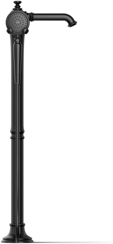 KOHLER T72790-9M-BL ARTIFACTS® FREESTANDING BATH FAUCET TRIM, MATTE BLACK