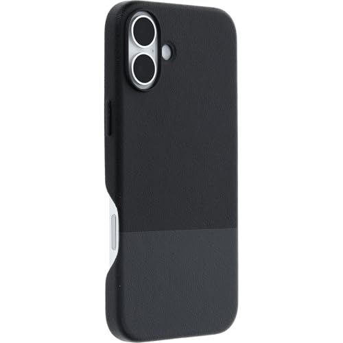 Image of OtterBox iPhone 16 Plus Statement Series Cactus Leather for MagSafe - Desert Dusk Black - Ultra-Thin, Sleek iPhone Case, Premium iPhone Case, MagSafe Compatible