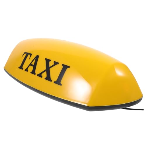 Lampe Magnétique Jaune pour Taxi pour Sécuriser la Conduite Nocturne