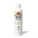 Dog Shampoo & Conditioner for All Breeds – Goldendoodles, Poodles & Doodles – 4-in-1 Reset for Bath Days – Deep Clean, Condition, Detangle & Moisturize Curly Coats – 16 oz