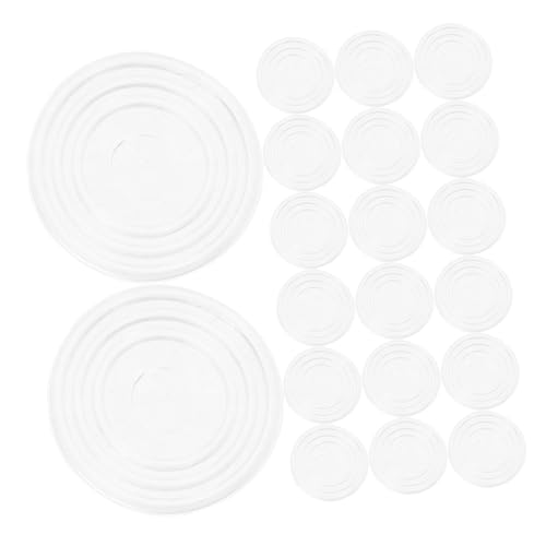 Hemobllo 100pièces Patins De Meubles Antidérapants pour Tapis Et Sol Butées De roulettes De Chaise Et Protection Meubles Compacts Et Remplaçables