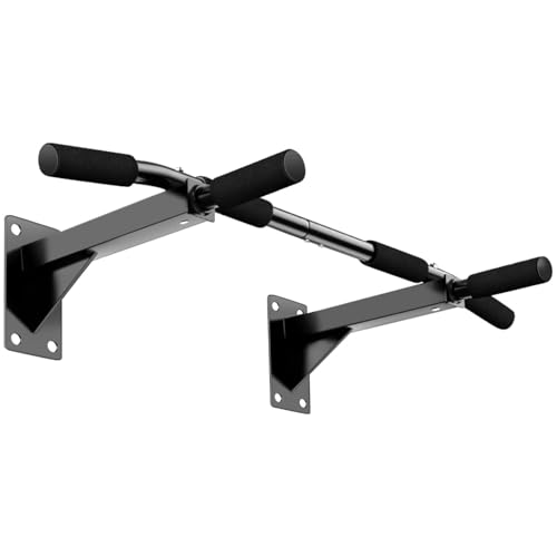 Yatorua Pull Up Bars Wall Mounted Multifunctional Chin Up Bar Upper Body Workout Bar for Home Gym Exercise Fitness Exercise Bar Strength Training Equipment Load 200KG