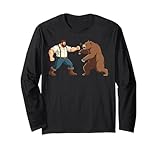 Man Fighting A Bear
