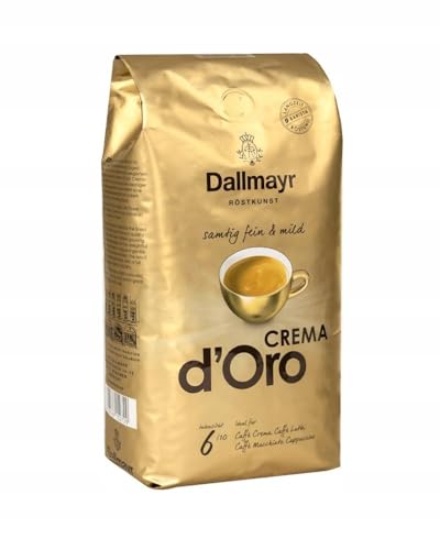 Dallmayr Crema D 'oro Mild and Bean Fine Pack of 1 x 1000g bag)