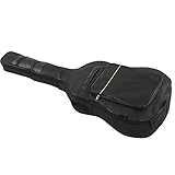 ギターケース 40 / 41インチ オックスフォードクロス製 アコースティックギター 防水 柔らかい ケース フォークギターバッグ リュック型 手提げ