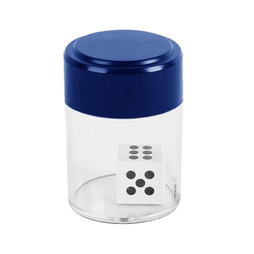 Truco de Cubo de – 5 x 5 x 7,2 cm/38 g de Truco de Magia misteriosa, Dados de Colores, Juego de ilusión Profesional para Adultos | Crazy Requisit para cumpleaños Infantiles