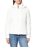 Tejido hidrófugo Geox W ASCYTHIA Chaqueta Mujer, Blanco (Cloud White), 42