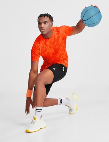 Zengjo Mens Workout Shirt Short Sleeve Quick Dry Lightweight Athletic Running Gym Performance T-Shirts Moisture Wicking3