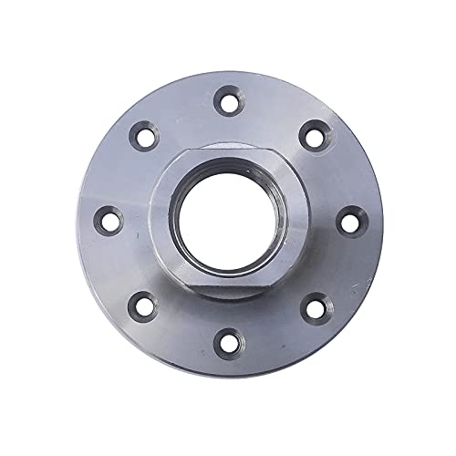 3" Wood Lathe Steel Faceplate Chucks, 1”-8TPI Thread Woodworking Accessories Tools