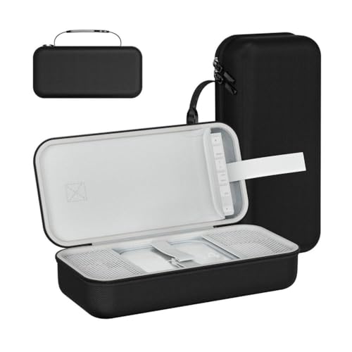Image of Careflection Portable Hard Shell Travel Carry Case for Apple Mac mini M4 /M4 Pro, Shockproof, Water-Resistant, Black