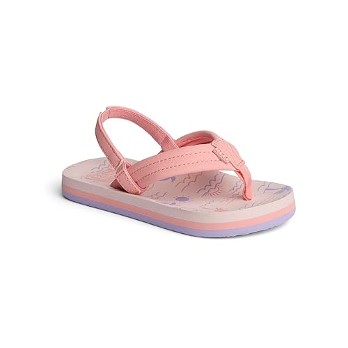Image of REEF Girls Toddler /Little Kid Ahi Beach Flip Flop, Soft Cushion Footbed, Water Friendly