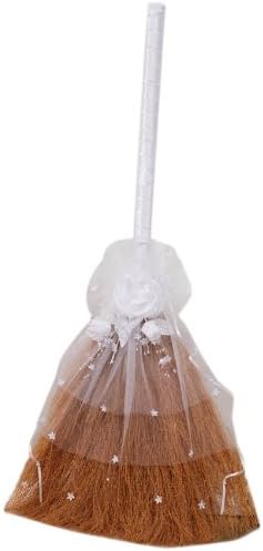 Darice VL3080 Wedding Jump Broom White 32 inch