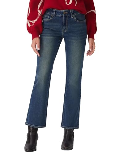 CIDER Women's Wide Leg Jeans High Waisted Flare Jeans Stretchy Bootcut Denim Pants Vintage Trendy3