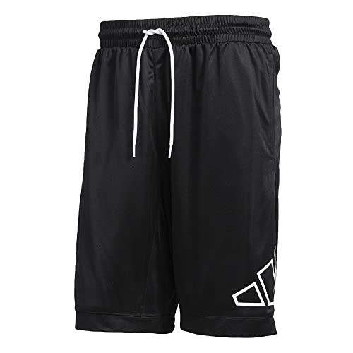 adidas Herren Essentials Big Logo French Terry Shorts, Black, S