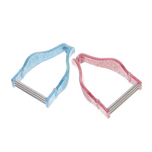 Didiseaon Facial Hair Remover 2pcs Spring Threading Tool for Face Lip Chin Hair Removal Kit