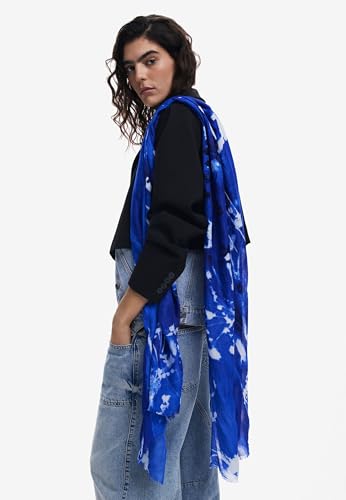 FOU_ATKINS_RECTANGLE 5010 ROYAL foulard doux grand format U - 4