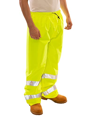 Image of TINGLEY Vision P23122 High Visibility Safety Pants, Fluorescent Yellow-Green