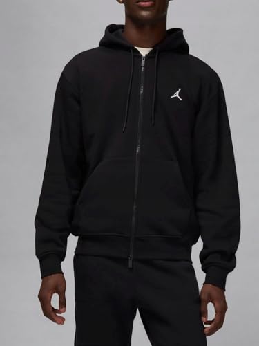 Jordan Brooklyn Full-Zip Fleece Hoodie (FV7289-010, Black)3