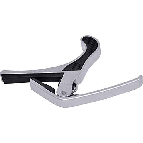 CAPOTRASTE PARA VIOLÃO EM ALUMÍNIO TONANTE PRATA - CPT10