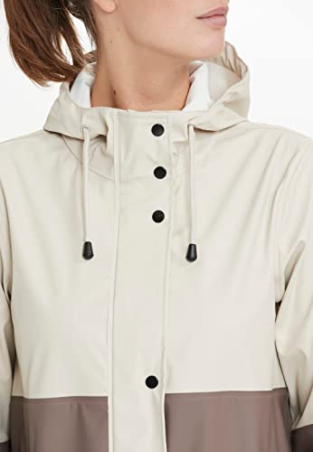 Weather Report Agneta impermeable mujer para lluvia urbana y paseos de otoño 3