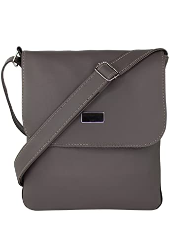 Bolsa Lenna's Transversal L012 Cinza