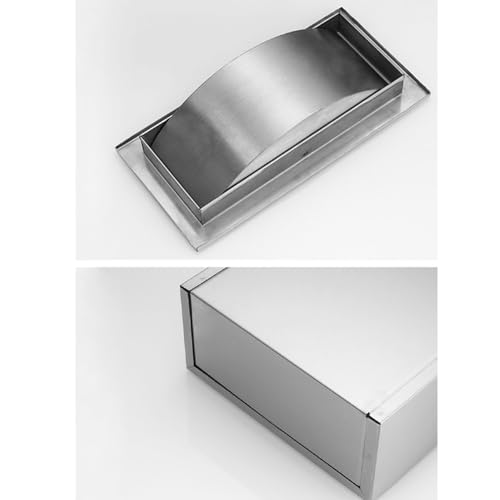 Contenedor de basura embutido de acero inoxidable con tapa miniatura 6