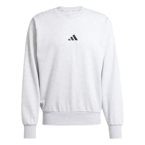 Image of adidas Mens Cotton M Feelcozy Swt Crew Neck Sweatshirt
