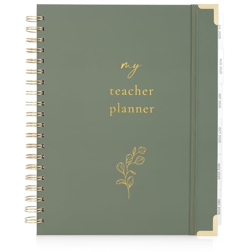 Aesthetic Teacher Planner For The 2025-2026 Academic School Year -