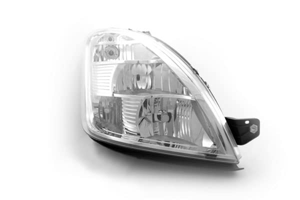 Fari Alogeni Per Ford Focus 05 (08-11), Set Sinistro E Destro Con Lampadine H7/H1 - Compatibili Con Hatchback, Berlina E Station Wagon