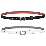 Wunderbares Geschenk--Einfaches und modisches Design dieses eleganten Gürtels. Ein perfektes Accessoire in jeder Damengarderobe. Tolle Geschenke für Valentinstag, Halloween, Thanksgiving, Weihnachten, Muttertag, Geburtstag oder Belohnungen.