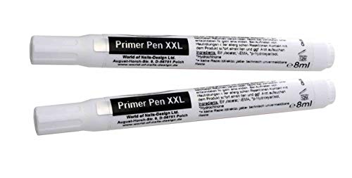World of Nails-Design Primer Pen XXL - Stift mit 8ml Haftvermittler 2er Pack (2 x 8 ml) Cover