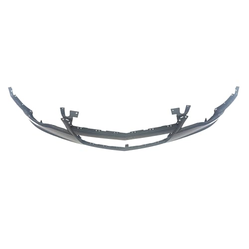 Image of FitParts Compatible with Chevrolet Equinox 2010-2015 Front Bumper Cover | Primed, With Fog Light Holes, Ready to Paint, OEM 20983230, GM1000907