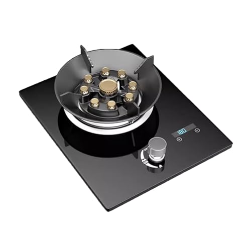 Plaque De Cuisson À Gaz 1 Feu, Puissance Élevée De 5,2 KW For Camping-car, Cuisine Et Extérieur, Avec Minuterie Et Protection Anti-extinction.(NG)
