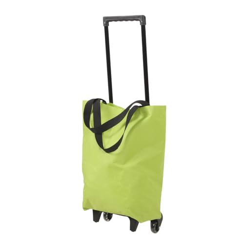 PartyKindom Einkaufstasche Zum Mitnehmen Einkaufstasche Groß Einkaufswagen Mit Rädern Faltbare Einkaufstasche Faltbare Einkaufstüte Große Einkaufstasche Wiederverwendbare Einkaufstüte Metall