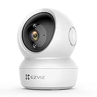 EZVIZ C6N Telecamera Wi-Fi Interno 2K Plus Videocamera Sorveglianza Interno 4MP Pan/Tilt/Zoom Compatibile Alexa, Rotazione a 360&deg;, Visione Notturna, Tracciamento del Movimento e Audio Bi-direzionale