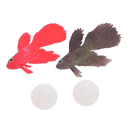 Poisson betta artificiel réaliste pour embellir un aquarium sans entretien