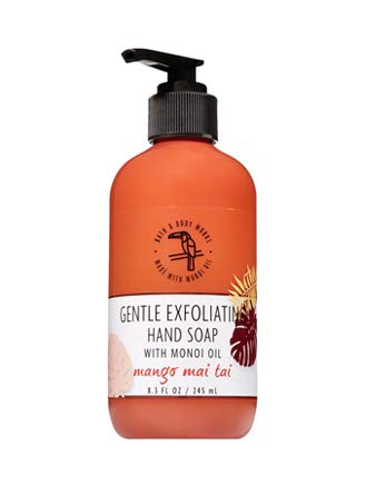 Bath and Body Works Mango Mai Tai Gentle Exfoliating Hand Soap 8.3 Ounce With Monoi