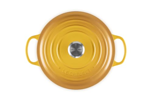 Image of Le Creuset Enameled Cast Iron Signature Deep Round Oven, 6.5 qt., Nectar