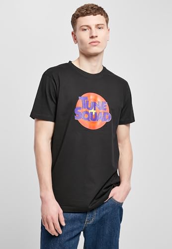 Mister Tee Space Jam Tune Squad Logo tee Camiseta, Negro, M para Hombre