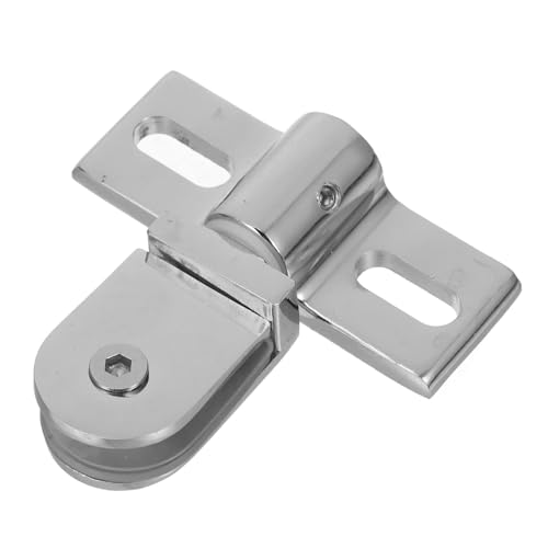OSALADI Bisagras para Puertas de Ducha de Vidrio con Doble Apertura Pivote Superior Inferior Acero Inoxidable Resistente para Instalación Segura y Duradera Mamparas
